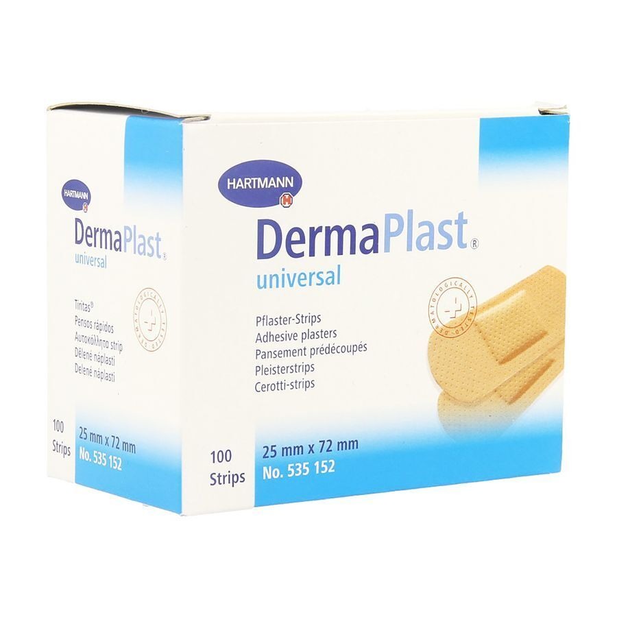 Dermaplast Universal 25x72mm 1x100 P/s