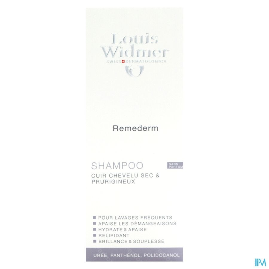 Louis Widmer Remederm Shampooing Sans Parfum 150ml