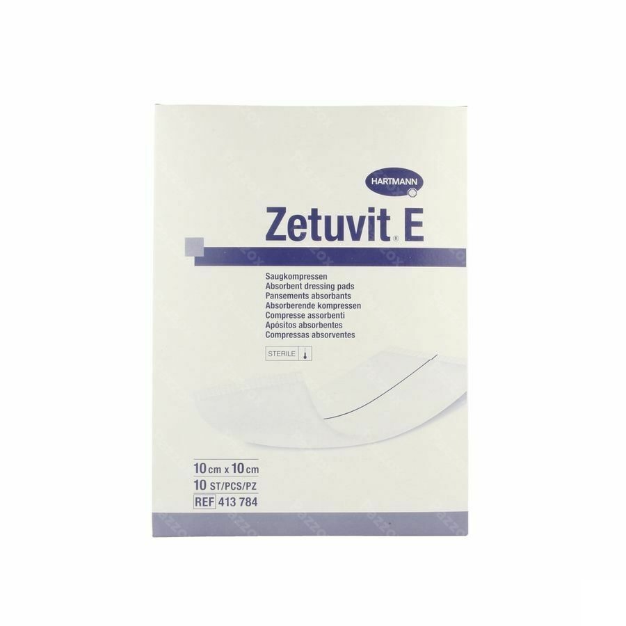 Zetuvit E 10x10cm St. 10 P/s
