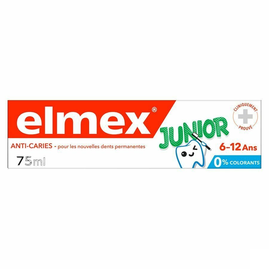 Dentifrice Elmex Junior Tube 75ml