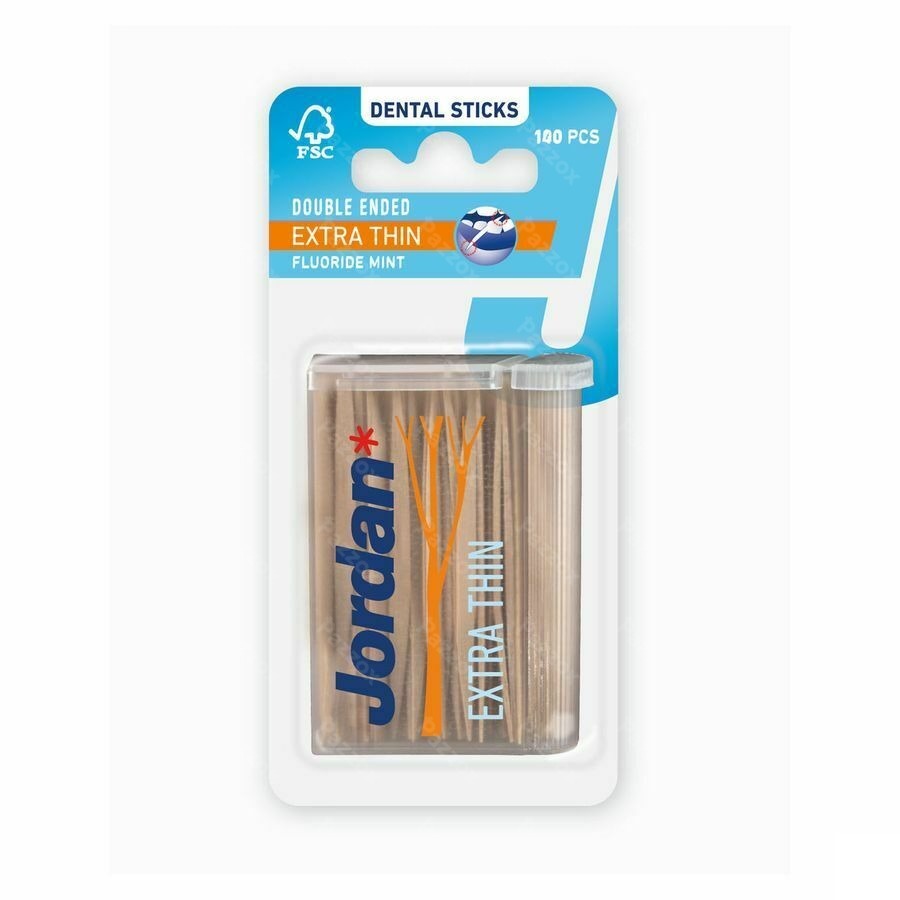 Jordan Cure-dents Extra Fin Double Face 140