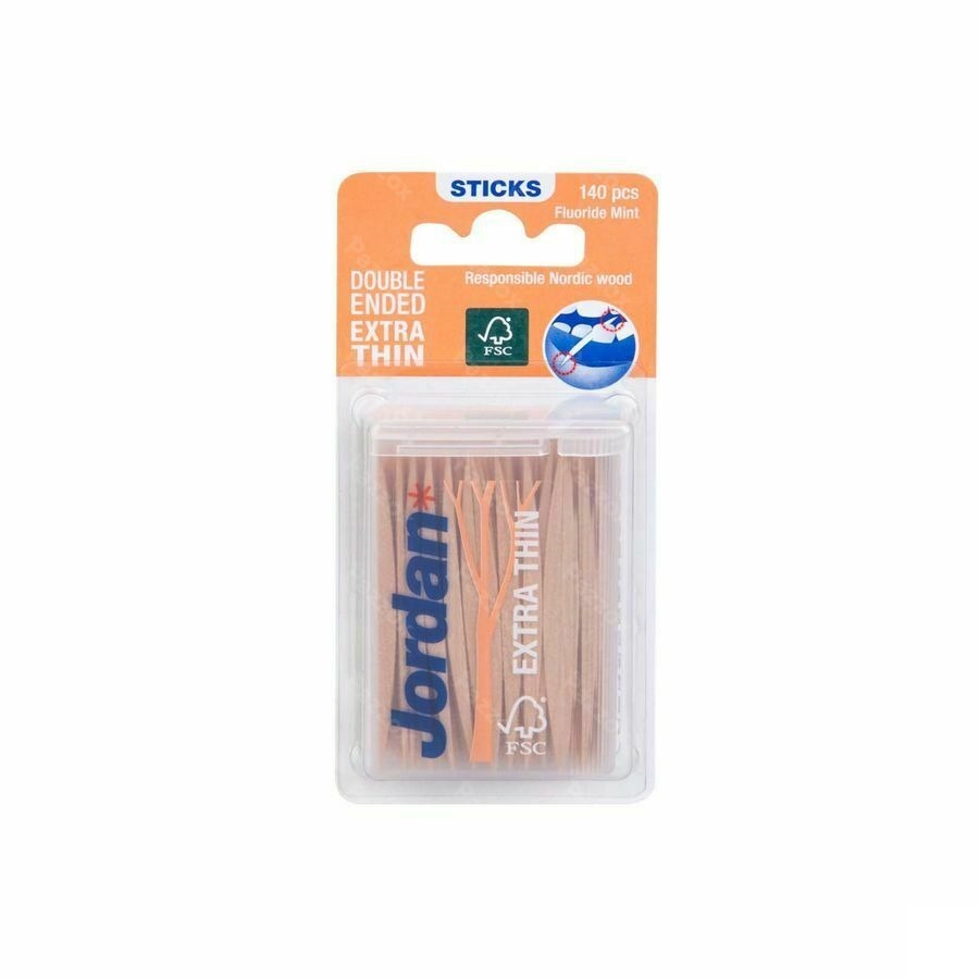 Jordan Cure-dents Extra Fin Double Face 140