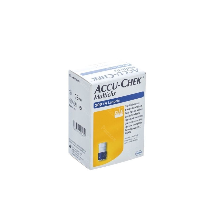 Accu Chek Multiclix Lancets 34x6 4466349001