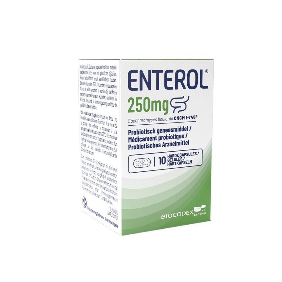 Enterol 250mg Caps Harde Dur 10 X 250mg