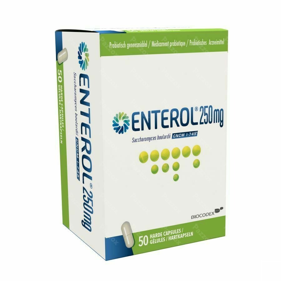Enterol 250mg Caps Harde Dur 50 X 250mg