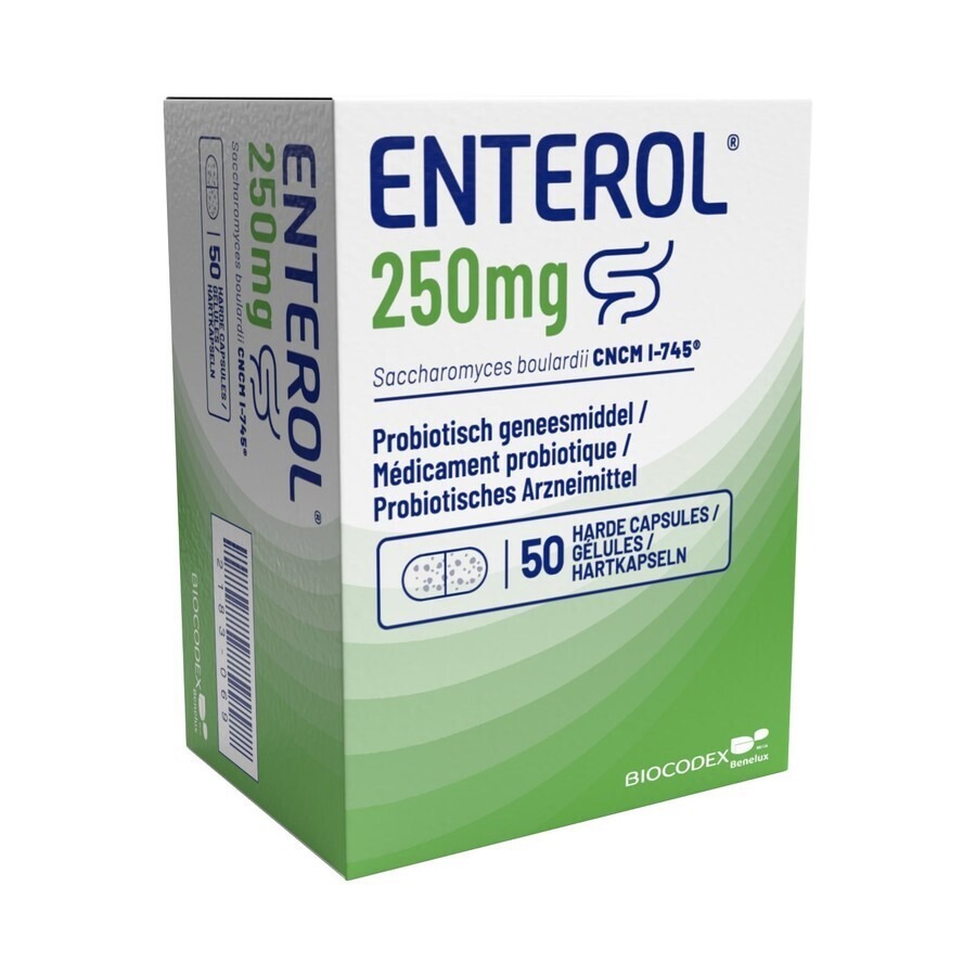 Enterol 250mg Caps Harde Dur 50 X 250mg