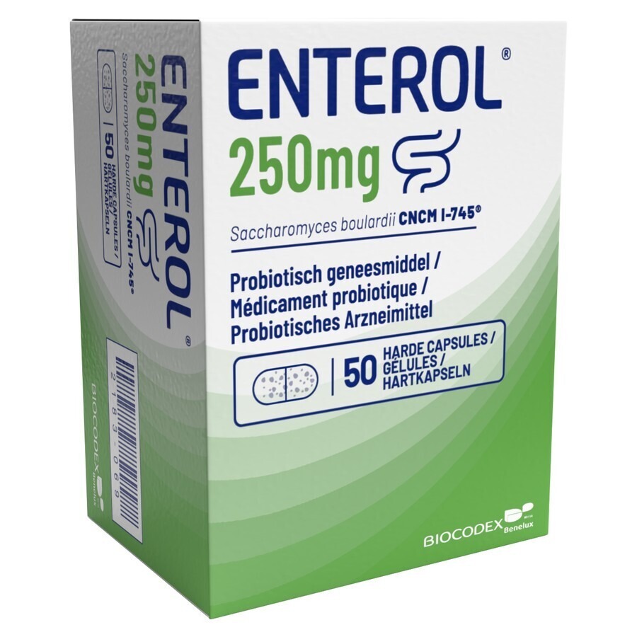 Enterol 250mg Caps Harde Dur 50 X 250mg