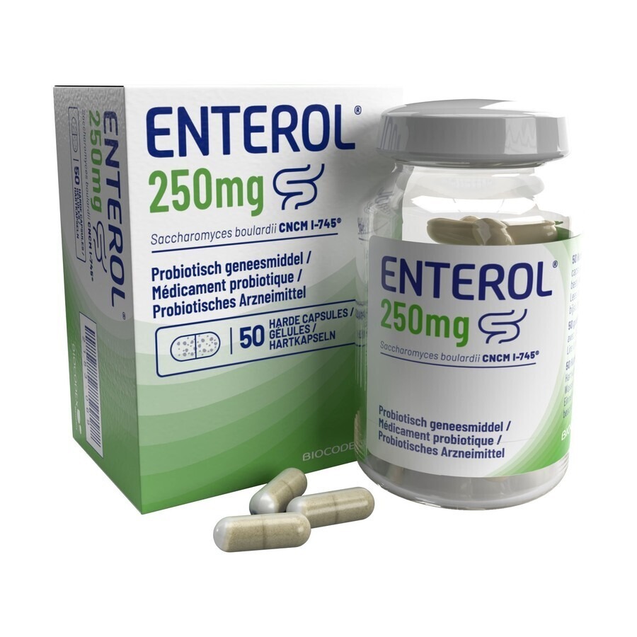 Enterol 250mg Caps Harde Dur 50 X 250mg