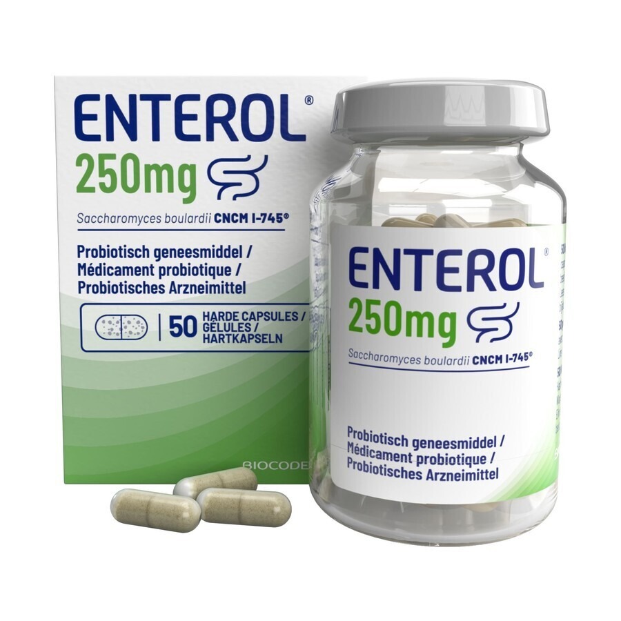 Enterol 250mg Caps Harde Dur 50 X 250mg