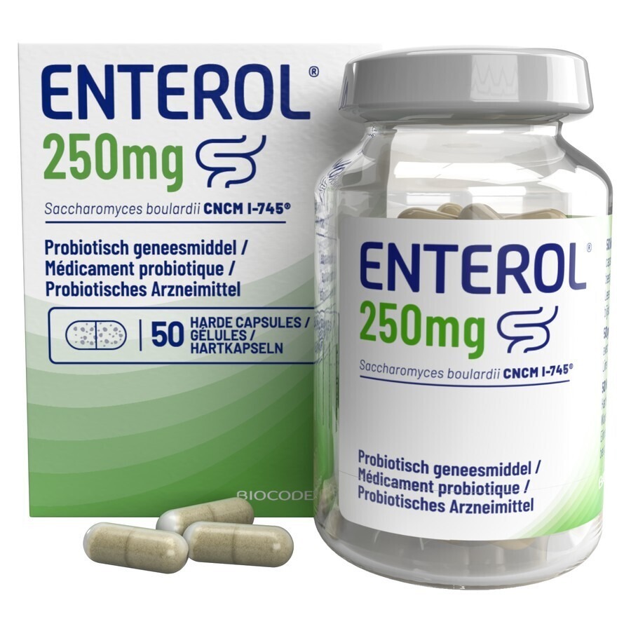 Enterol 250mg Caps Harde Dur 50 X 250mg