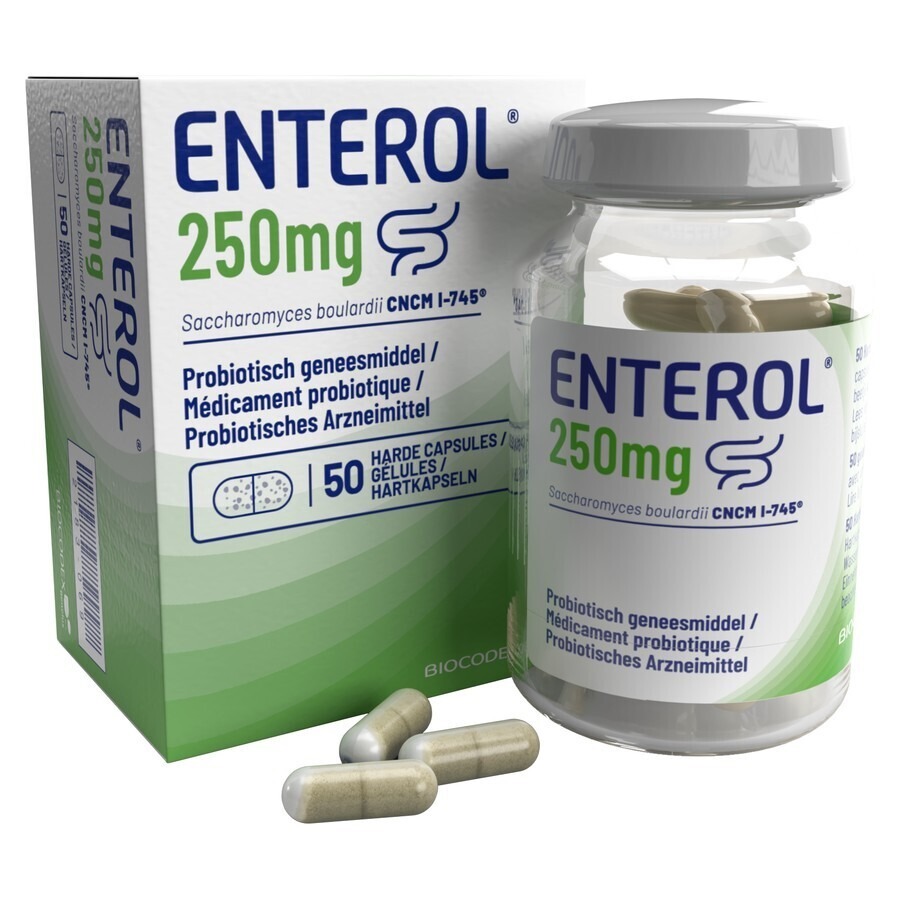 Enterol 250mg Caps Harde Dur 50 X 250mg