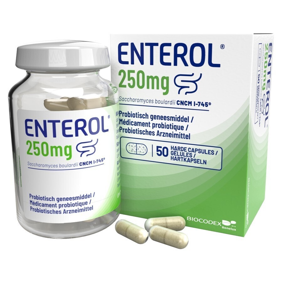 Enterol 250mg Caps Harde Dur 50 X 250mg