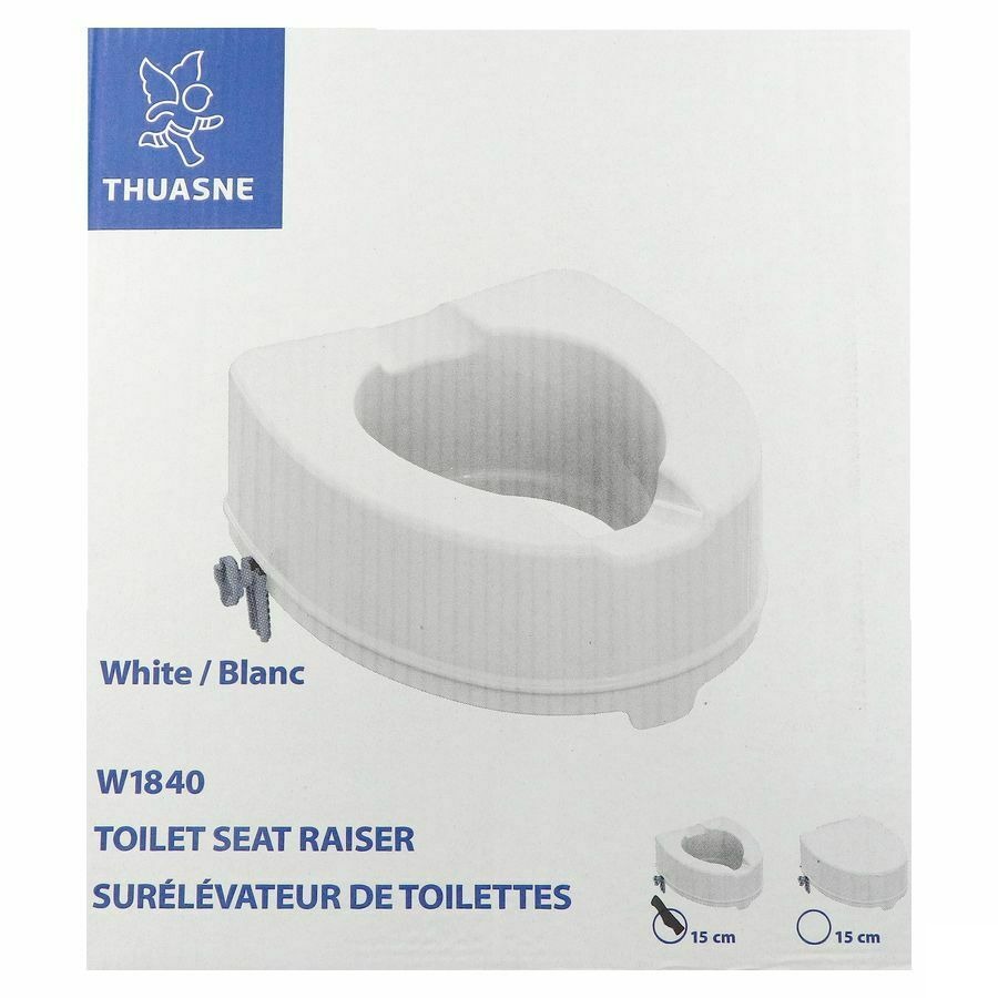 Homecare Surelevateur Toilette 14cm S/couvercle