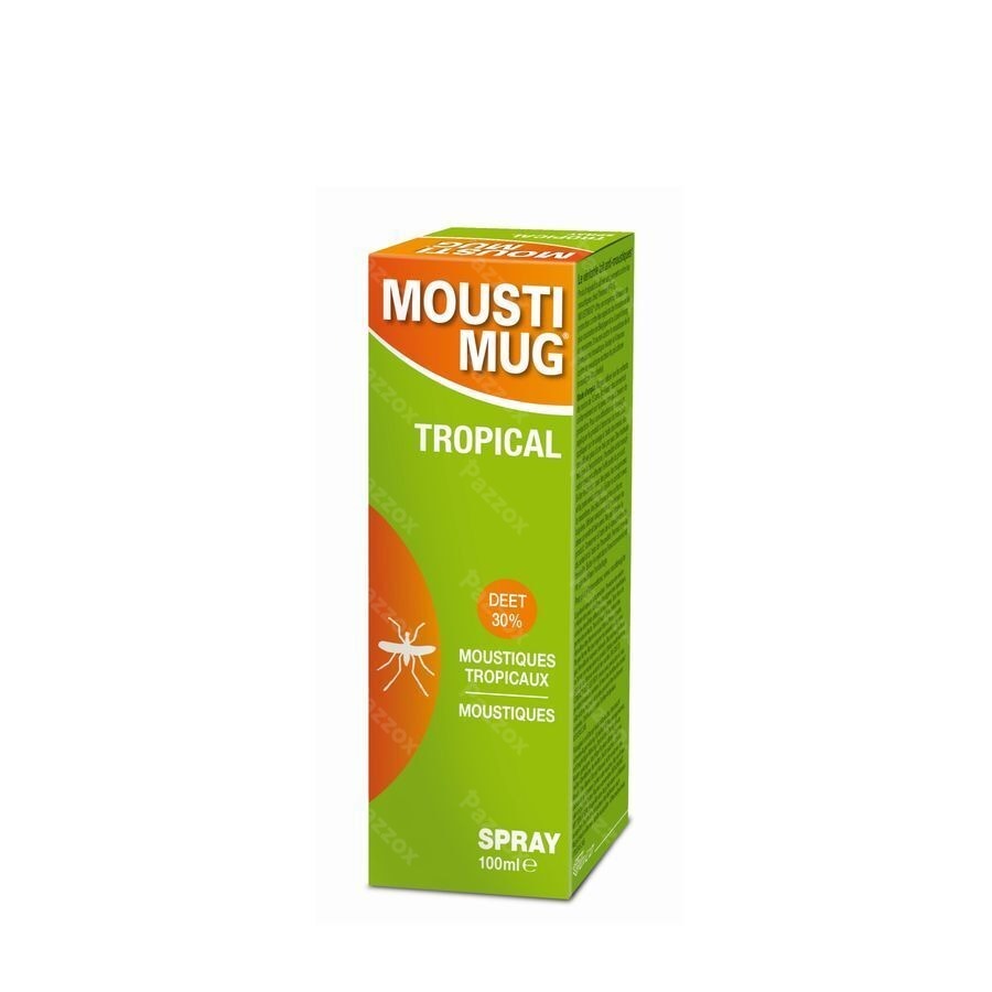 Moustimug Tropical 30% DEET Spray 100ml