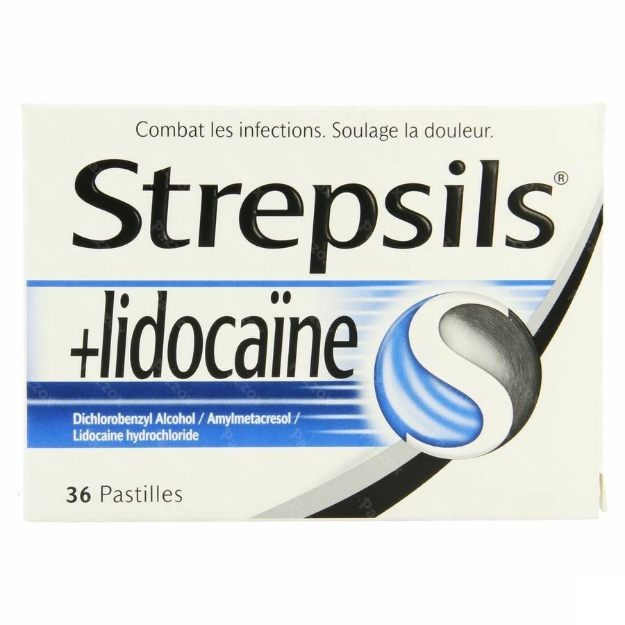 Strepsils + Lidocaine 36 Pastilles