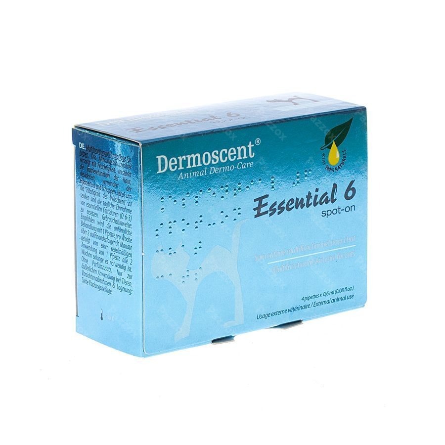 Essential 6 Spot-on Chat Pipet 4x0,6ml
