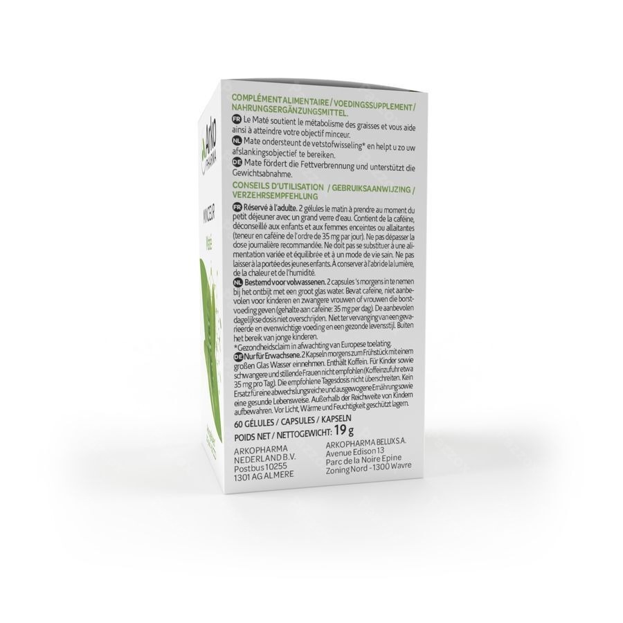 Arkogelules Mate Caps 60