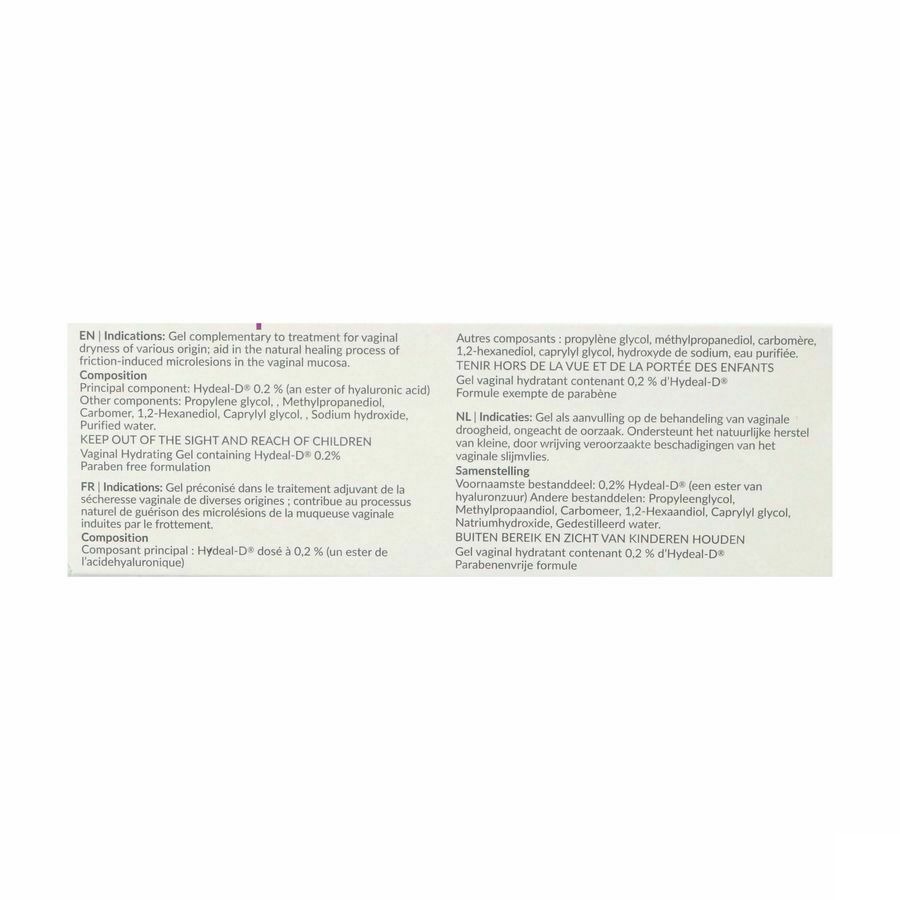Hyalofemme Gel Vaginal + Applicateur Tube 30g