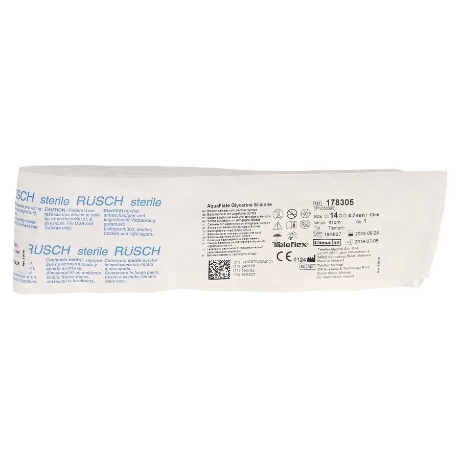 Rusch Aquaflate Sonde Bal.+ser Preremp.ch14 178305