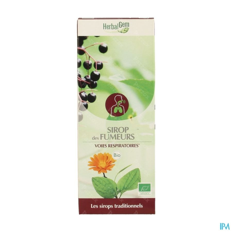 Herbalgem Sirop Des Fumeurs 250ml