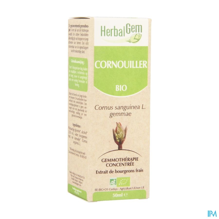 Herbalgem Cornouiller Macerat 50ml