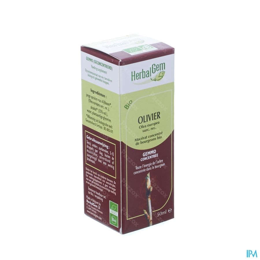 Herbalgem Sirop Des Fumeurs Effets Secondaires Herbalgem Olivier Macerat 50ml - Pazzox, pharmacie en ligne