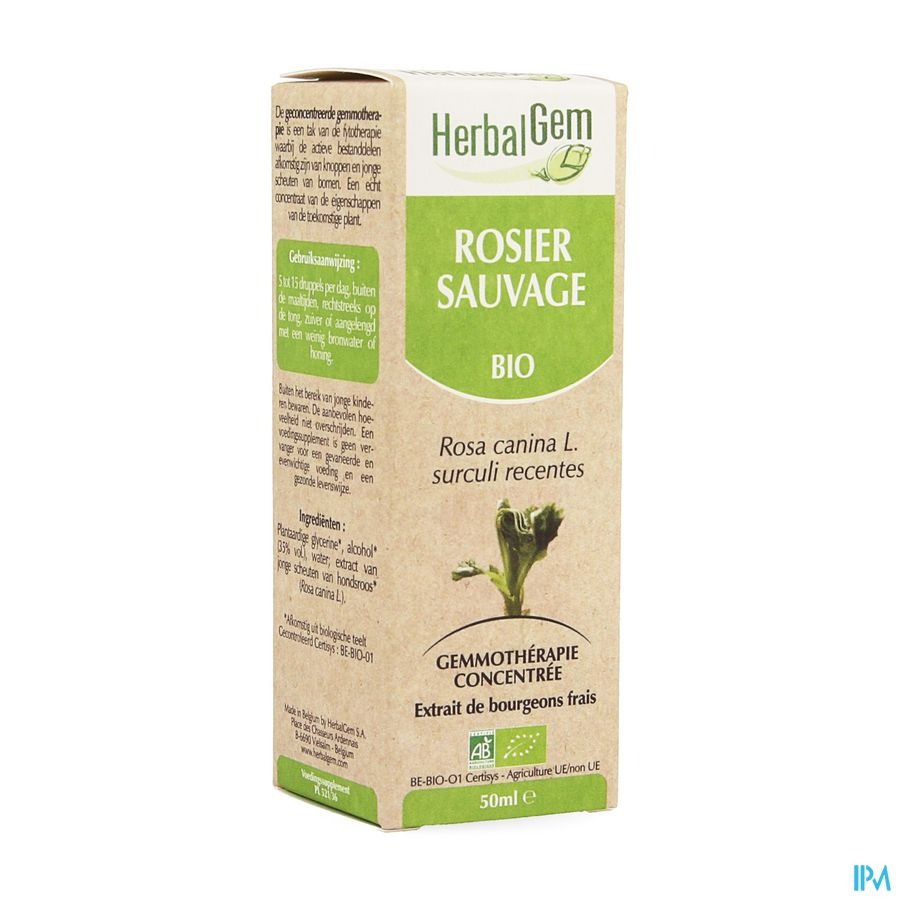 Herbalgem Rosier Sauvage Macerat 50ml