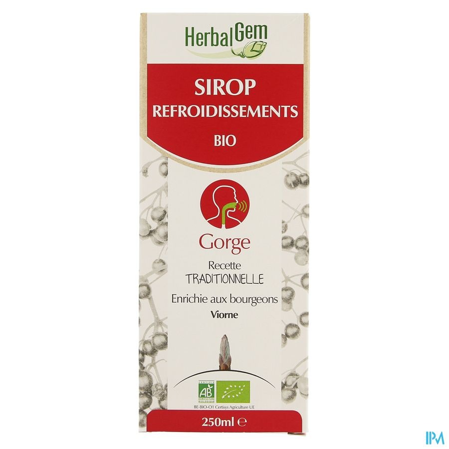 Herbalgem Sirop Refroidissements 250ml