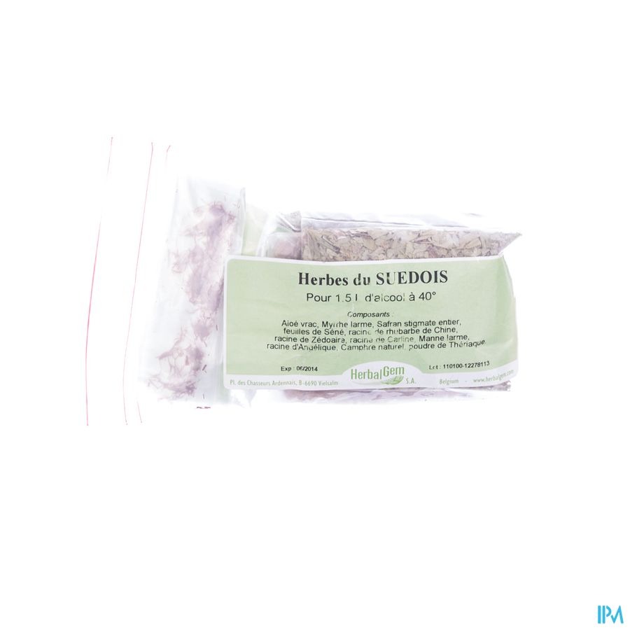 Herbalgem Elixir Suedois Herbes