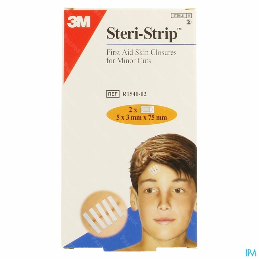 Steri-Strip Suture Cutan. St 3x 75mm 2x 5 1540p-02