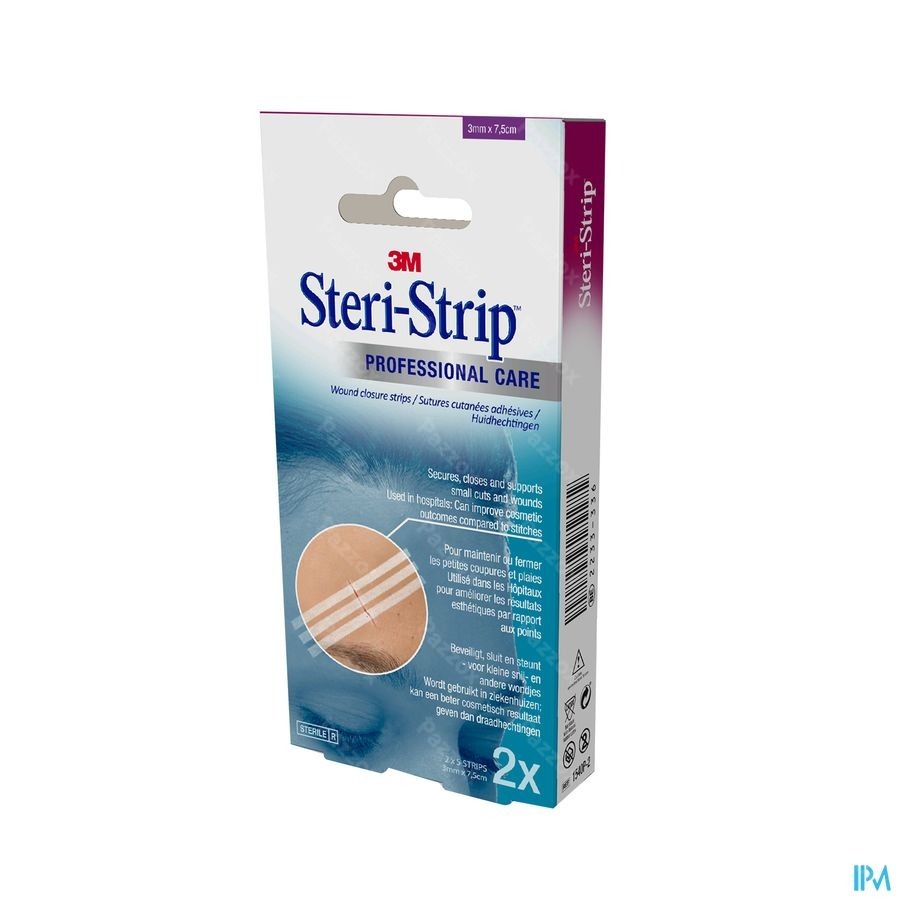 Steri-Strip Suture Cutan. St 3x 75mm 2x 5 1540p-02