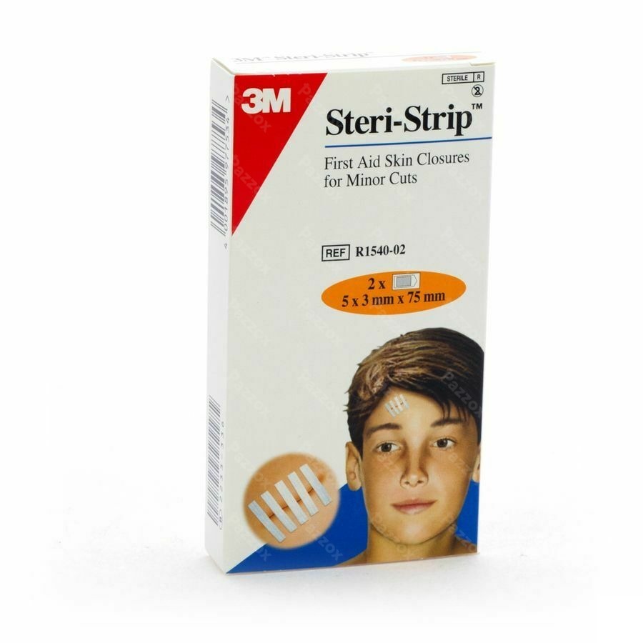 Steri-Strip Suture Cutan. St 3x 75mm 2x 5 1540p-02