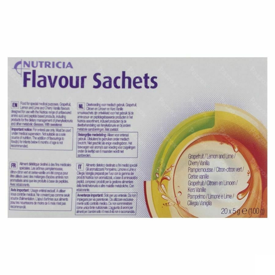 Flavour Cerise-vanille Sachet 20x5g