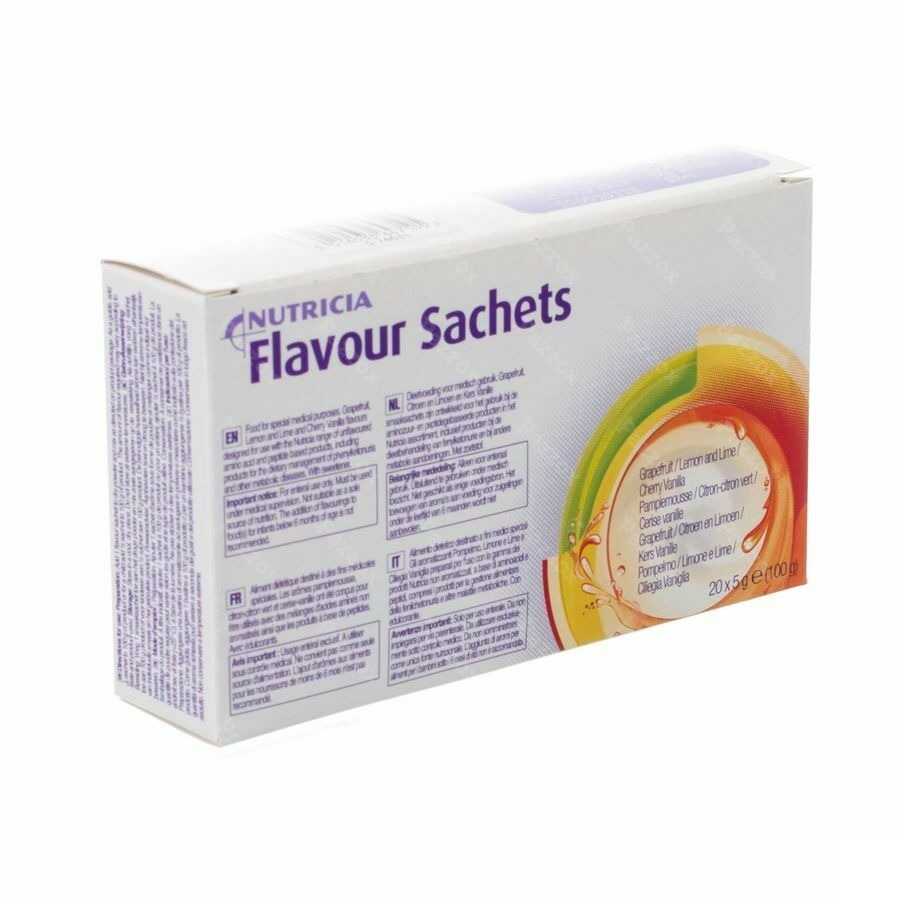 Flavour Cerise-vanille Sachet 20x5g