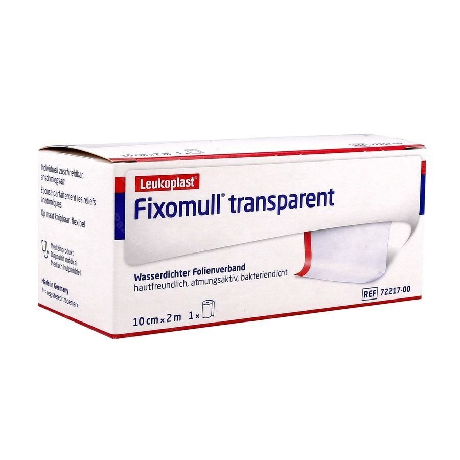 Fixomull T Fixation Pansement 10cmx 2m 1 7221700
