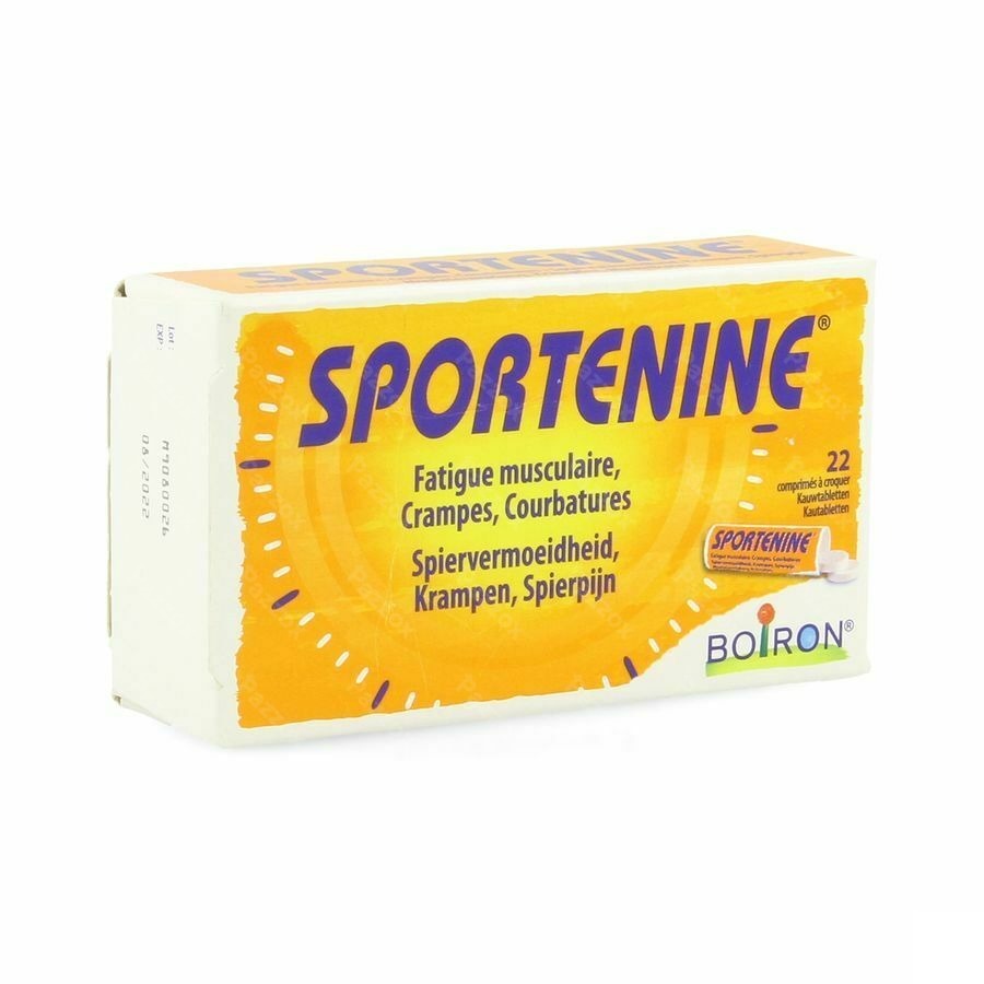 Boiron Sportenine 22 Comprimés à Croquer 