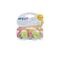 Philips Avent Sucettes Transparentes Silicone 3-6m 2 SCF170/18