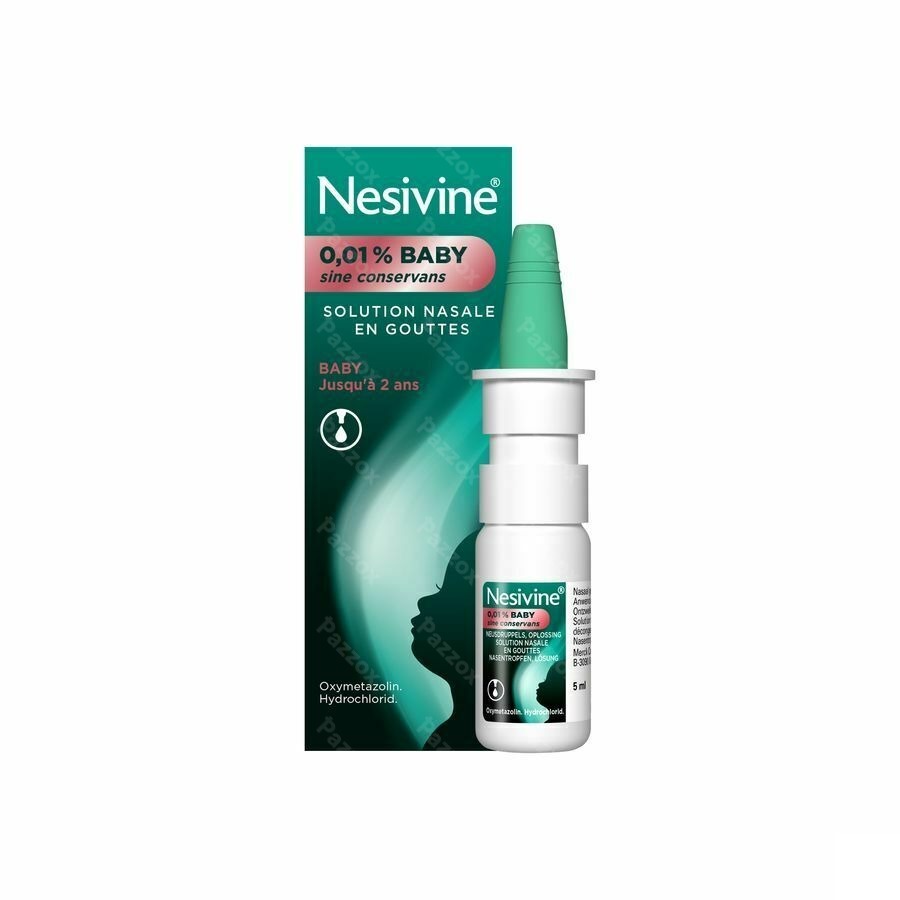 Nesivine 0,01% Sine Conserv Baby Gutt Nas 5ml