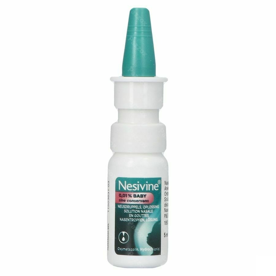 Nesivine 0,01% Sine Conserv Baby Gutt Nas 5ml