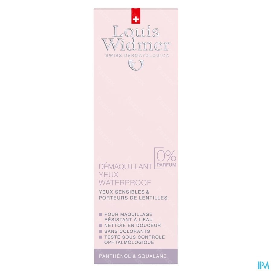 Louis Widmer Demaquillant Yeux Sans Parfum 100ml
