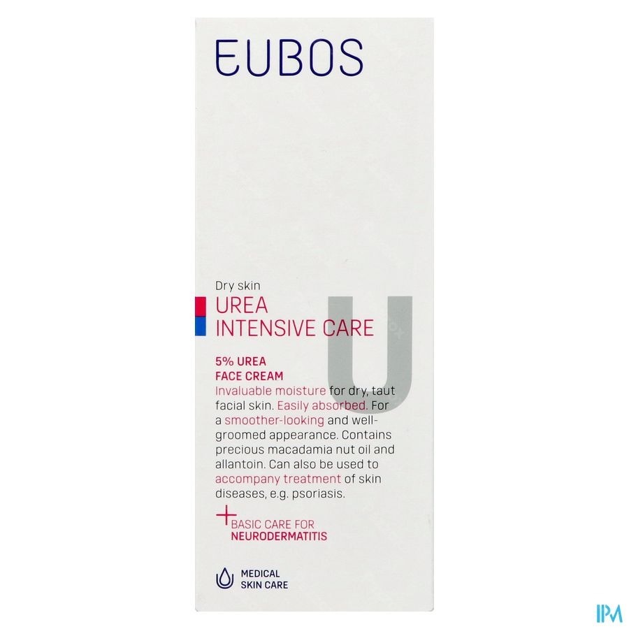 Eubos Urea 5% Creme Visage Tube 50ml