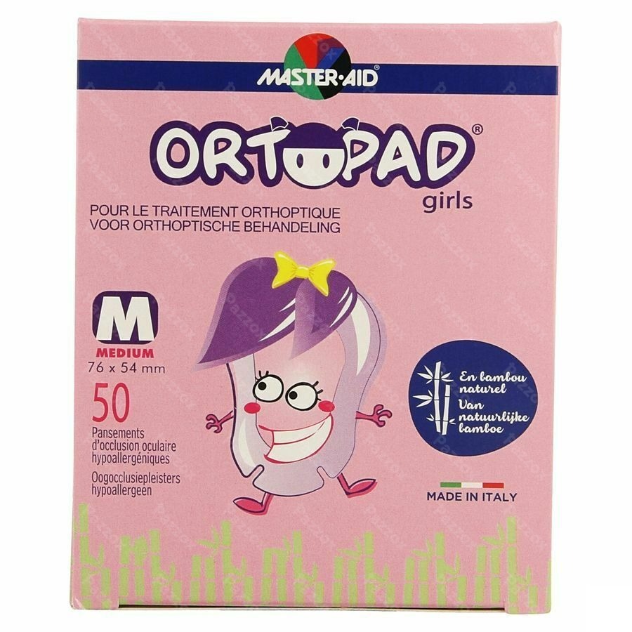 Ortopad For Girls Medium Cp Oculaire 50 73222