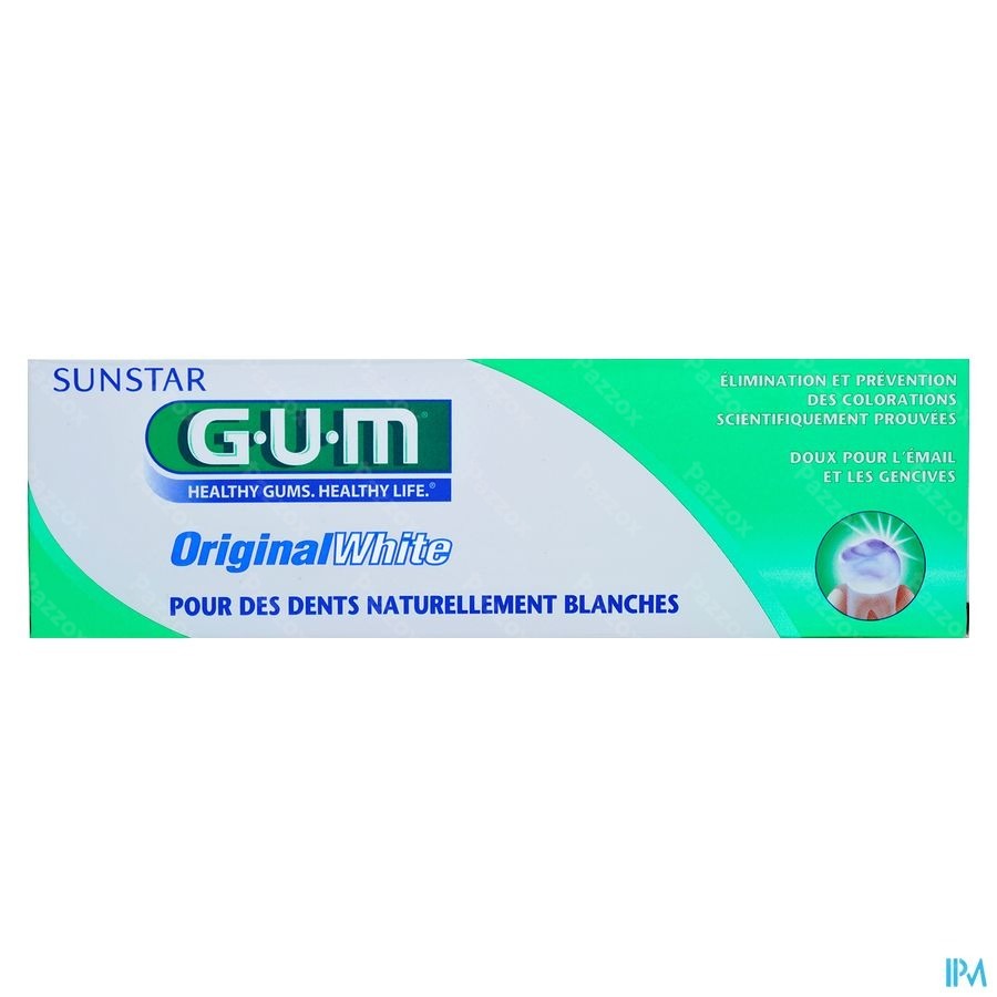 Gum Dentifrice Original White 75ml 1745