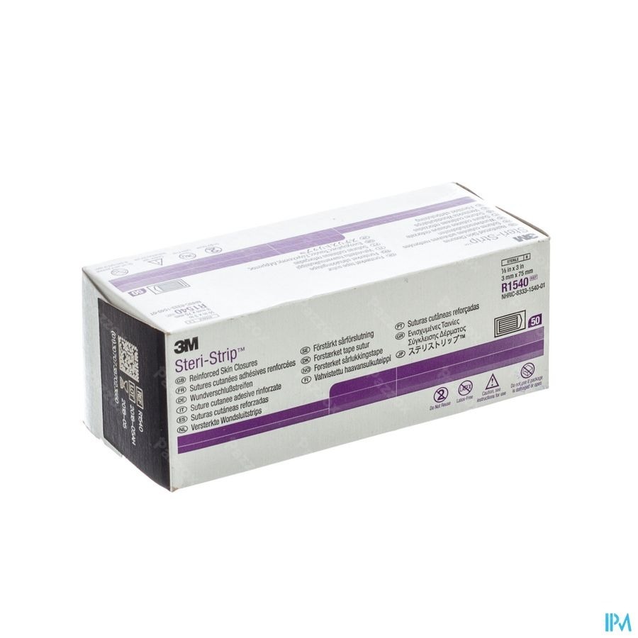 Steri-Strip 3m 3mmx 75mm 50 1540