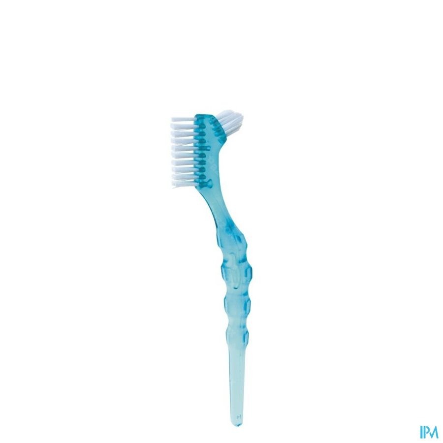 Miradent Brosse pour prothèse deluxe blue