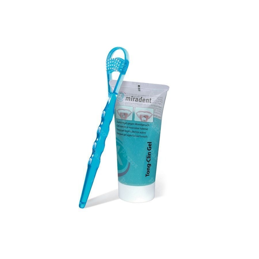 Miradent Tong-clin Set (gel+gratte-langue)
