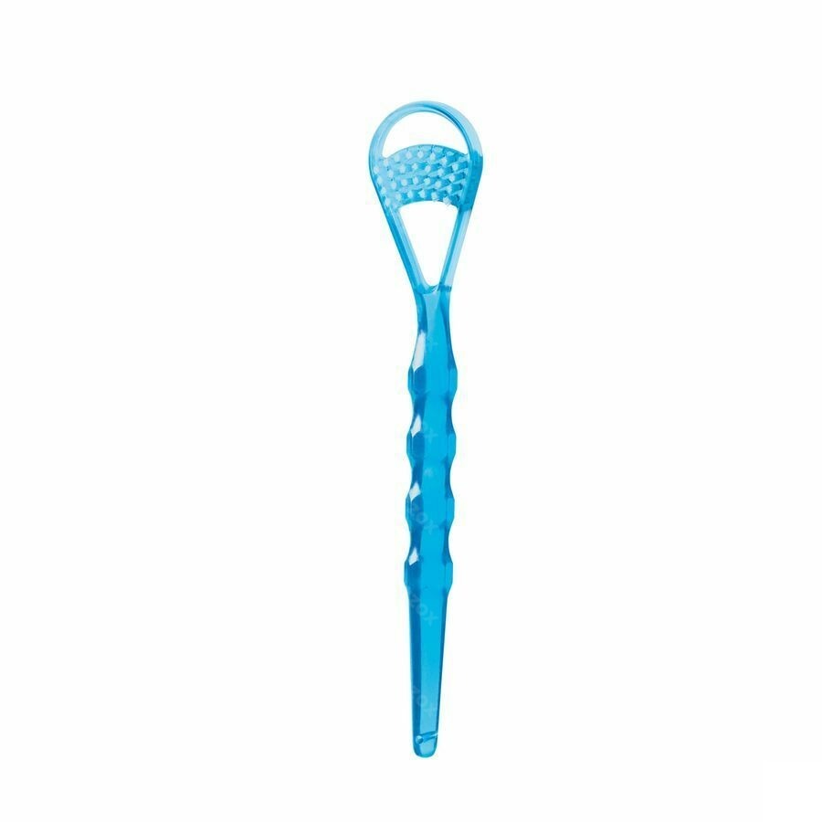 Miradent Gratte Langue Deluxe Bleu