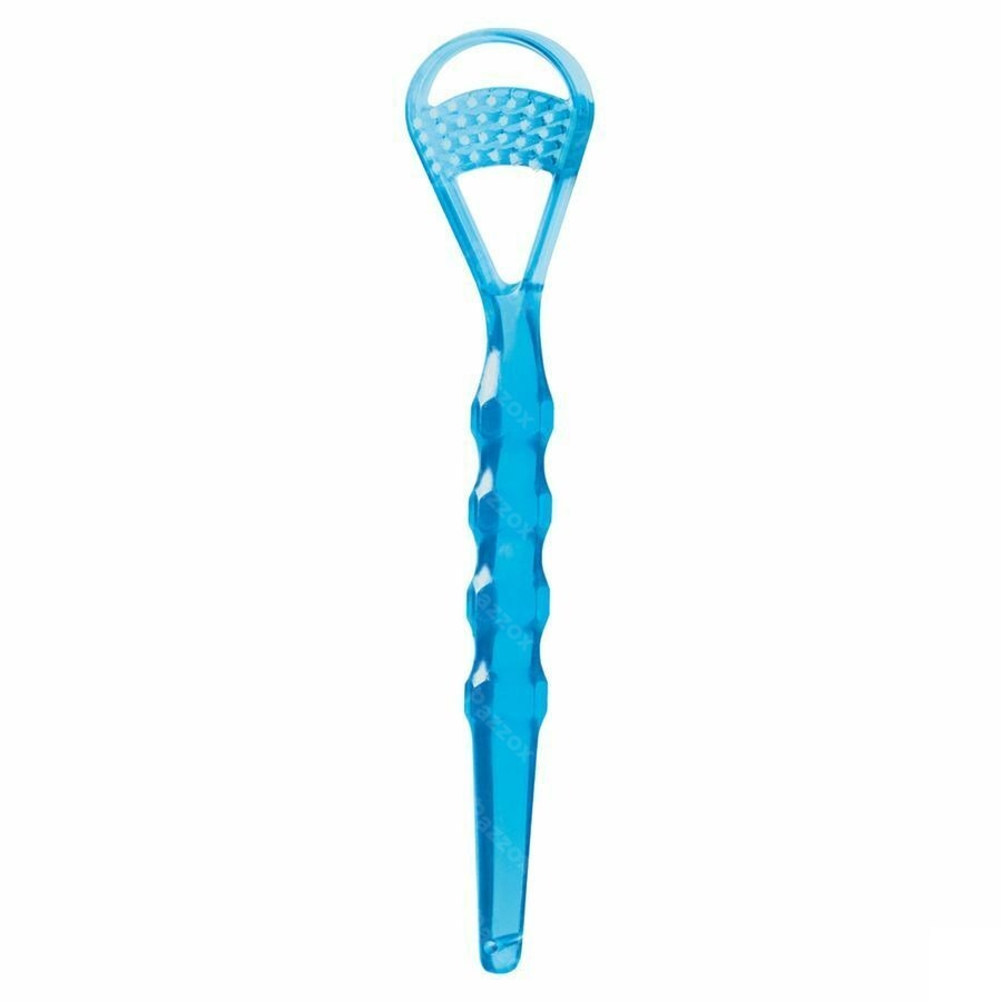 Miradent Gratte Langue Deluxe Bleu