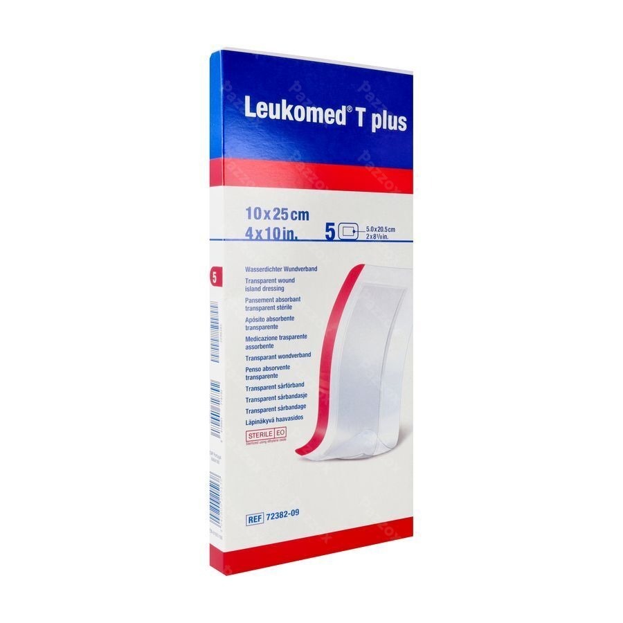 Leukomed T Plus Pans Steril 10,0cmx25cm 5 7238209