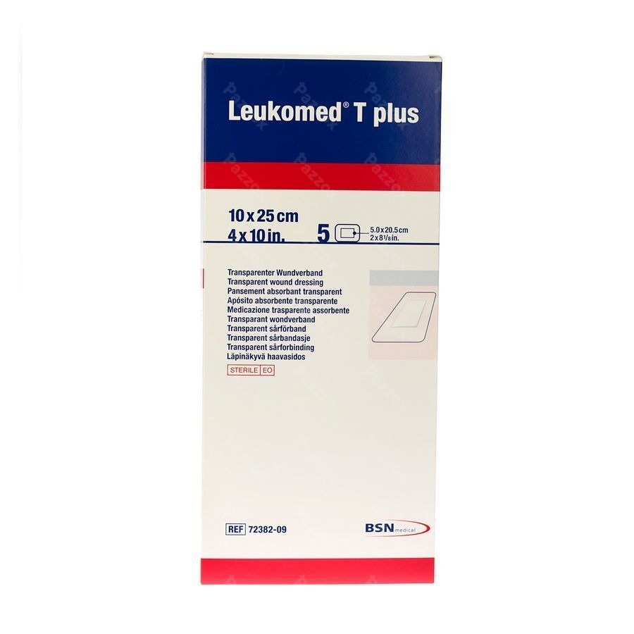 Leukomed T Plus Pans Steril 10,0cmx25cm 5 7238209